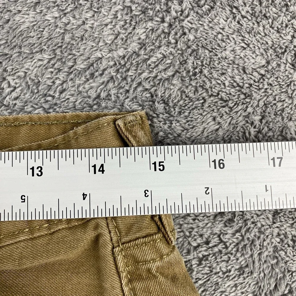 Levis 505 Straight Leg Jeans Mens 32x32 Tan Mid‎ Rise